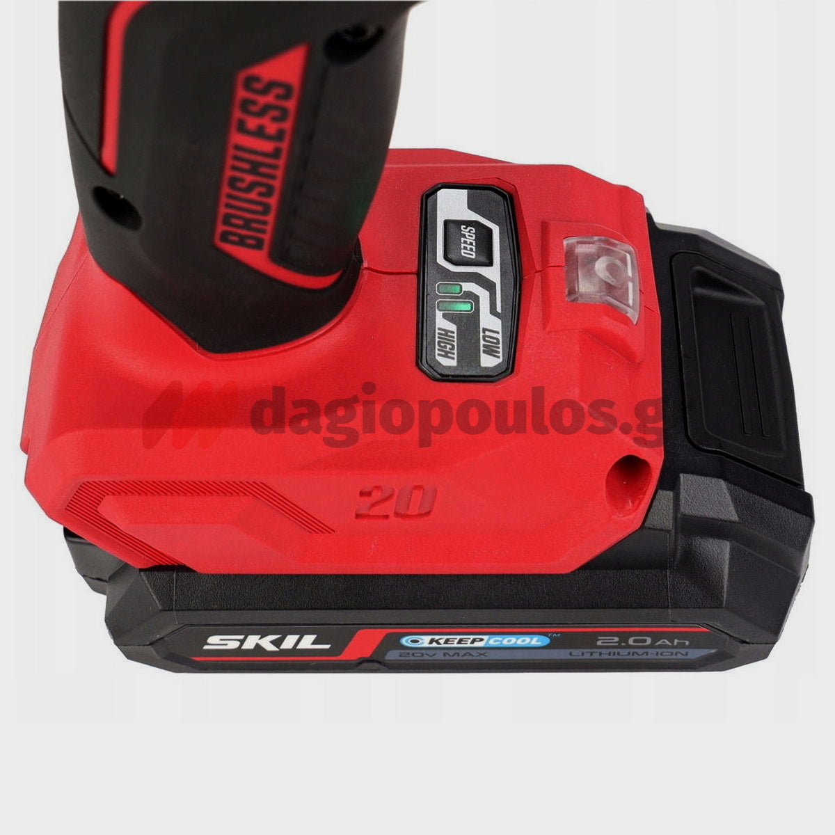 Skil 3241 CA 20V Max Brushless Μπουλονόκλειδο Μπαταρίας 1/2" 20V Li-Ion & 3116 AA Μπαταρία 2.0Ah - Φορτιστής