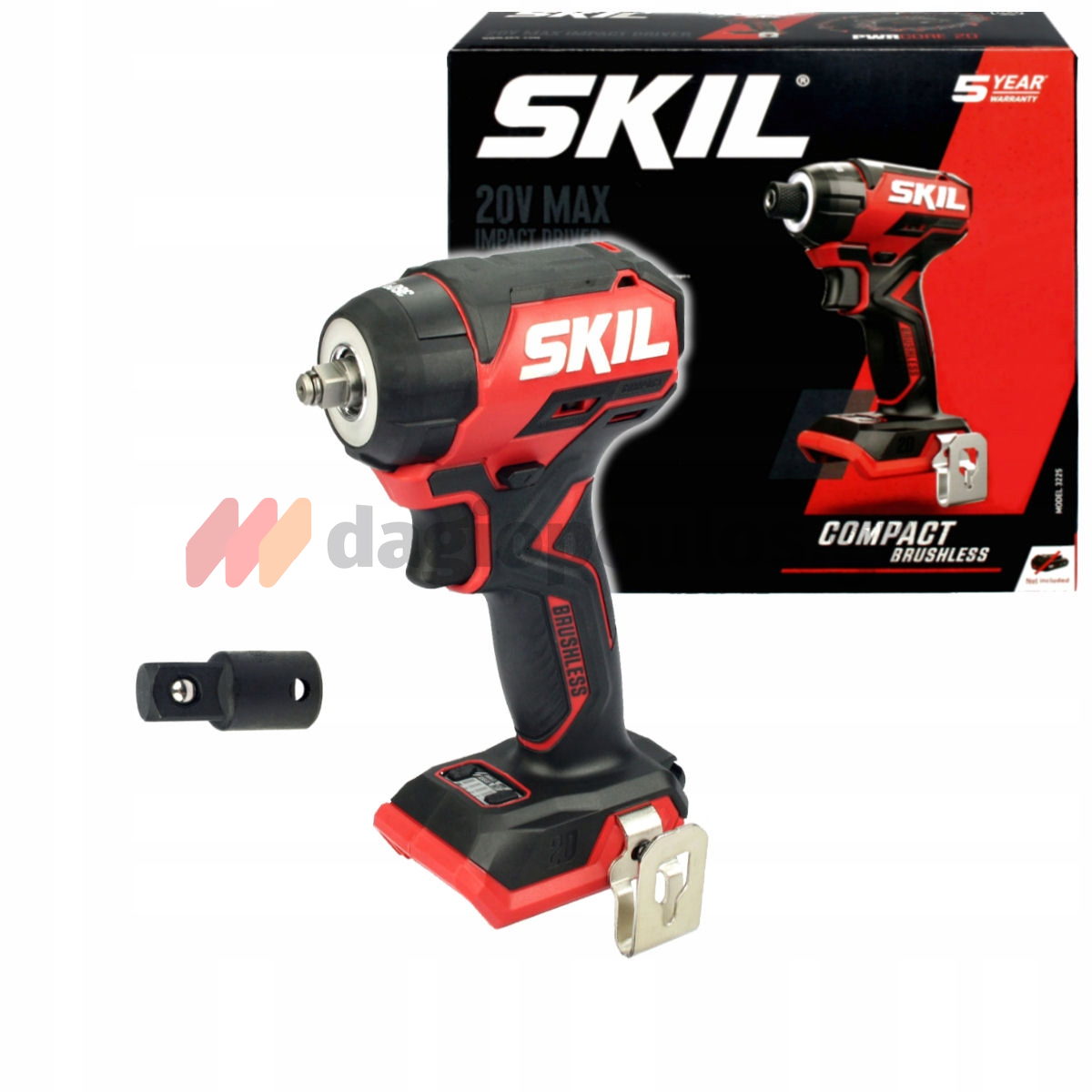 Skil 3265 CA 20V Max Brushless Μπουλονόκλειδο Μπαταρίας 20V Li-Ion SOLO