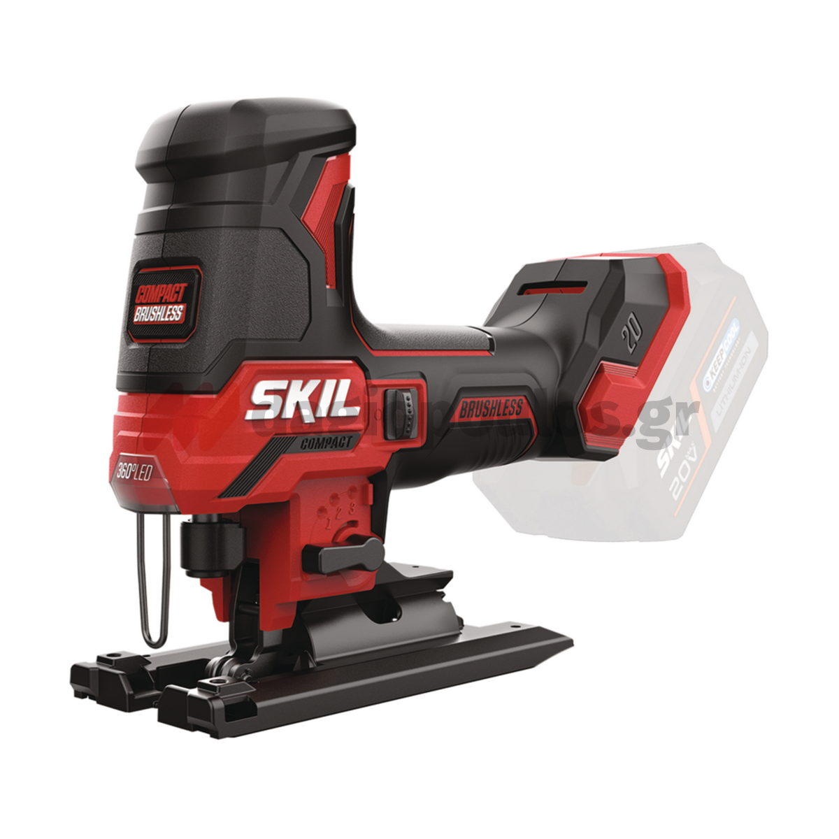 Skil 3440 CA 20V Max Brushless Σέγα Μπαταρίας 18V Li-Ion Με 3116 AA Μπαταρία 4.0Ah - Φορτιστή