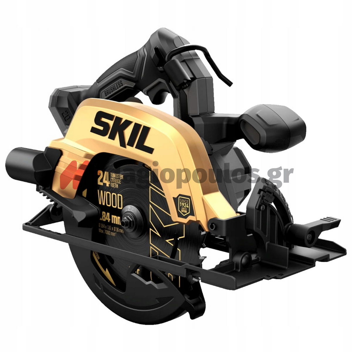 Skil 3575 DB 20V Brushless Δισκοπρίονο Μπαταρίας 18V Li-Ion 184mm Με Μπαταρία 4.0Ah