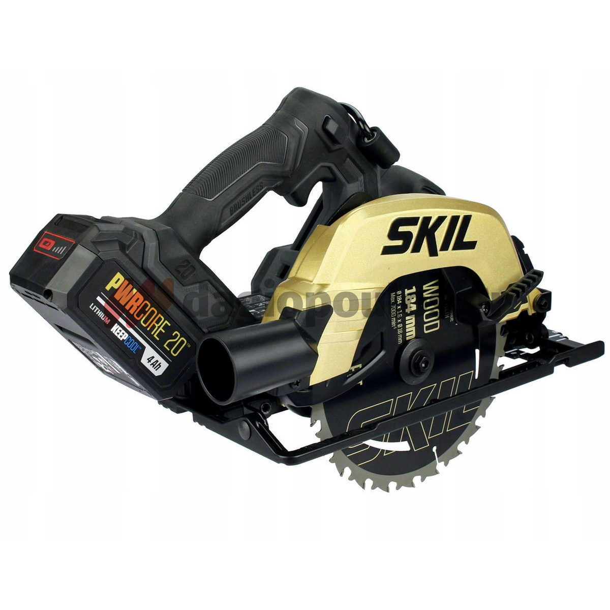 Skil 3575 DB 20V Brushless Δισκοπρίονο Μπαταρίας 18V Li-Ion 184mm Με Μπαταρία 4.0Ah