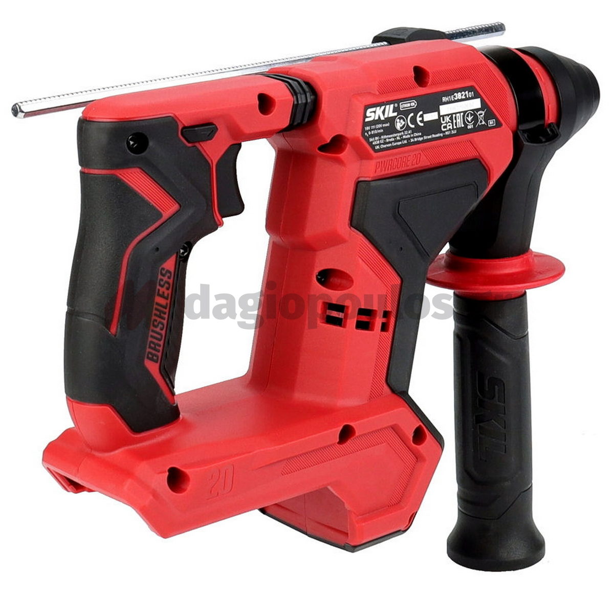 Skil 3821 CA 20V Max Brushless Πνευματικό Περιστροφικό Πιστολέτο Μπαταρίας 18V Li-Ion Με Μπαταρία 4.0Ah