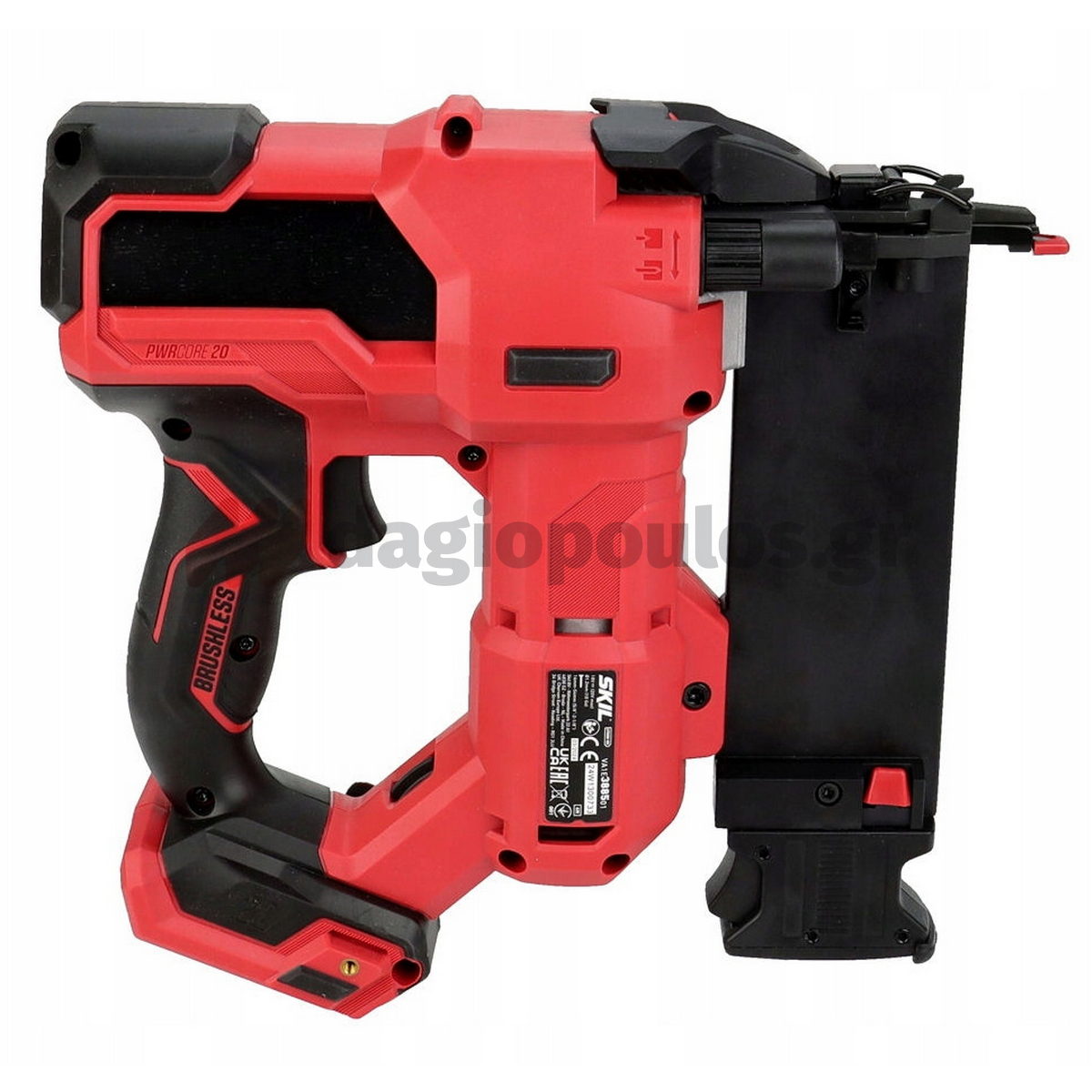 Skil 3885 CA 20V Max Brushless Καρφωτικό Μπαταρίας 18V Li-Ion & Μπαταρία - Φορτιστή 3111 AA