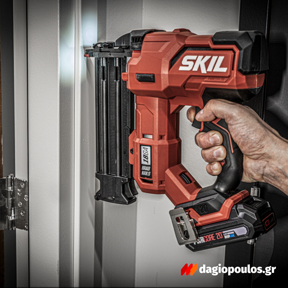 Skil 3885 CA 20V Max Brushless Καρφωτικό Μπαταρίας 18V Li-Ion & Μπαταρία - Φορτιστή 3111 AA
