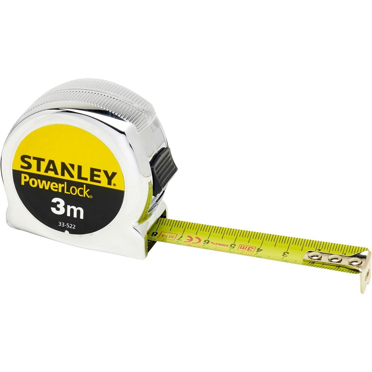 Stanley 0-33-522 Micro Powerlock Μέτρο Ρολό (Μετροταινία) 3mtr x 19mm