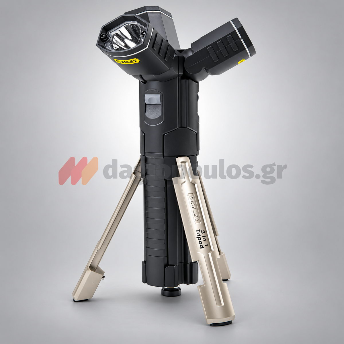Stanley 1-95-155 Φακός Χειρός LED Με Τρίποδο 3 Σε 1 100 Lumens