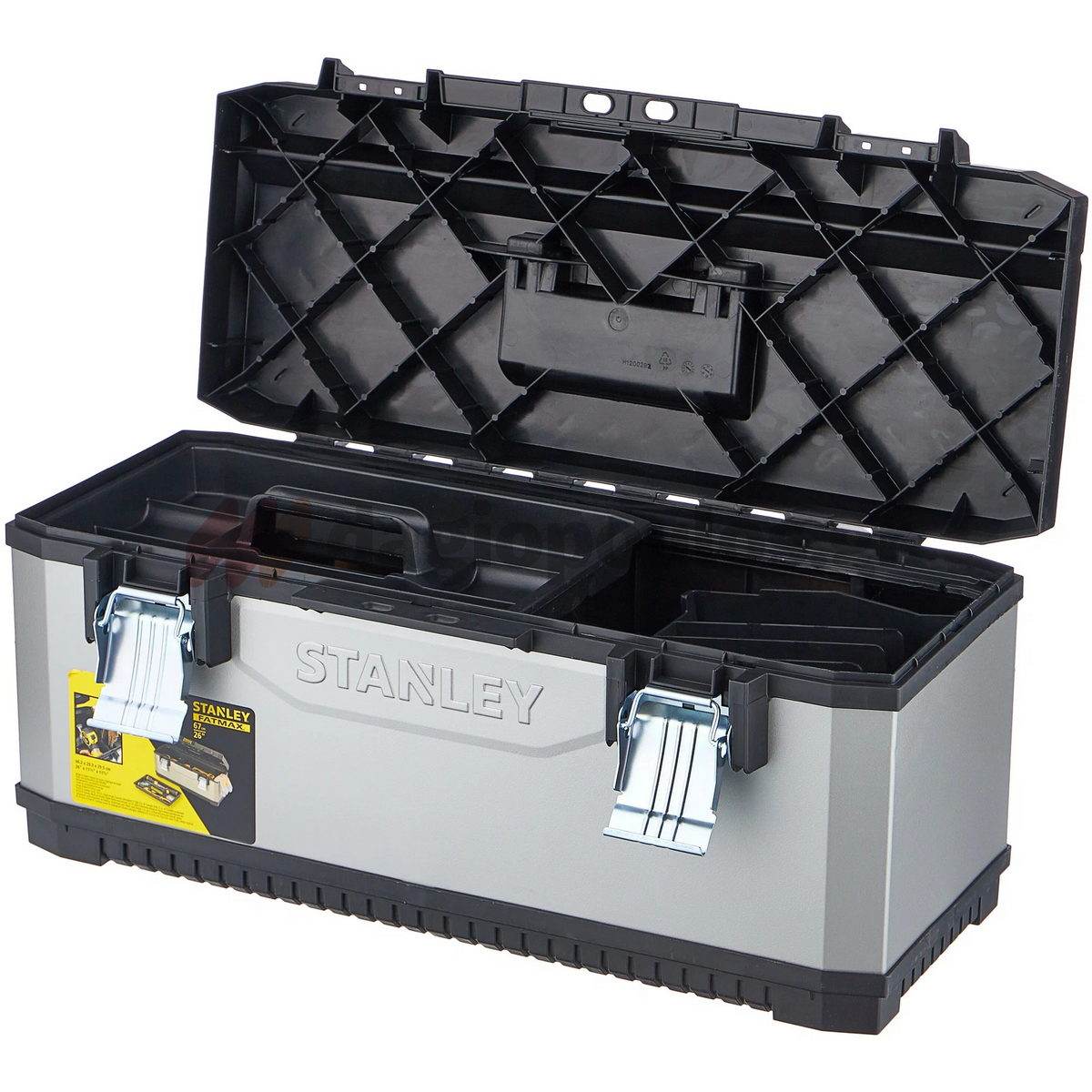 Stanley 1-95-617 Fatmax®Γκρι Μεταλλική Πλαστική Εργαλειοθήκη 26" 36.6Ltr