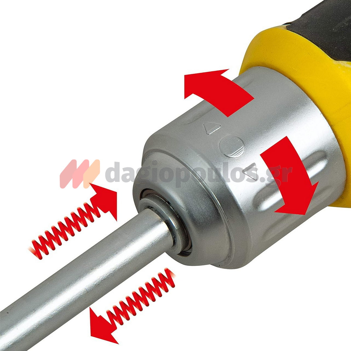Stanley FMHT0-62691 Fatmax Κατσαβίδι Καστάνιας Με Πιστολοειδή Σπαστή Λαβή + 12 Μύτες