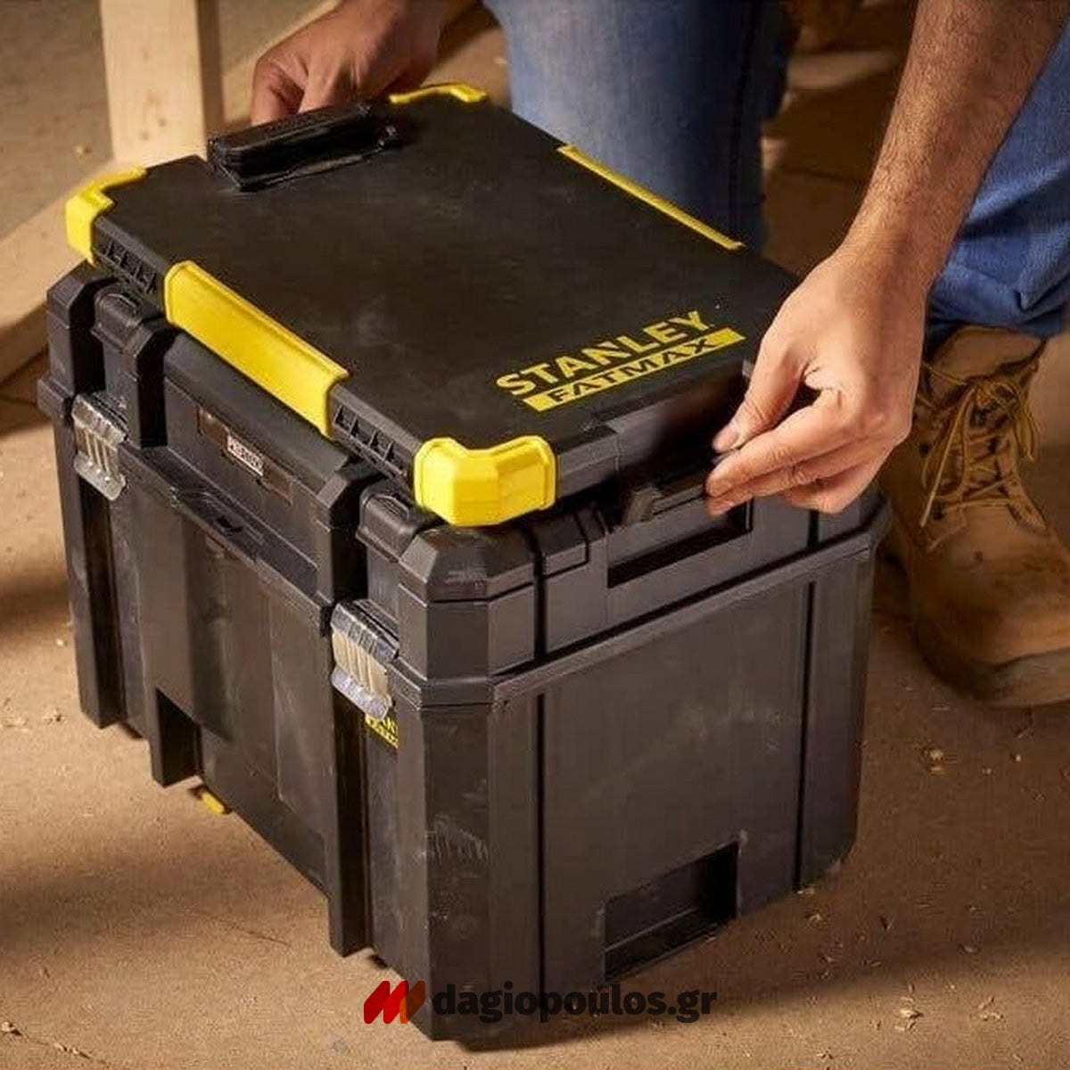 Stanley FMST82721-1 Fatmax® ProStack™ Φάκελος Εργασίας Προστασίας & Φύλαξης Με Φωτισμό LED