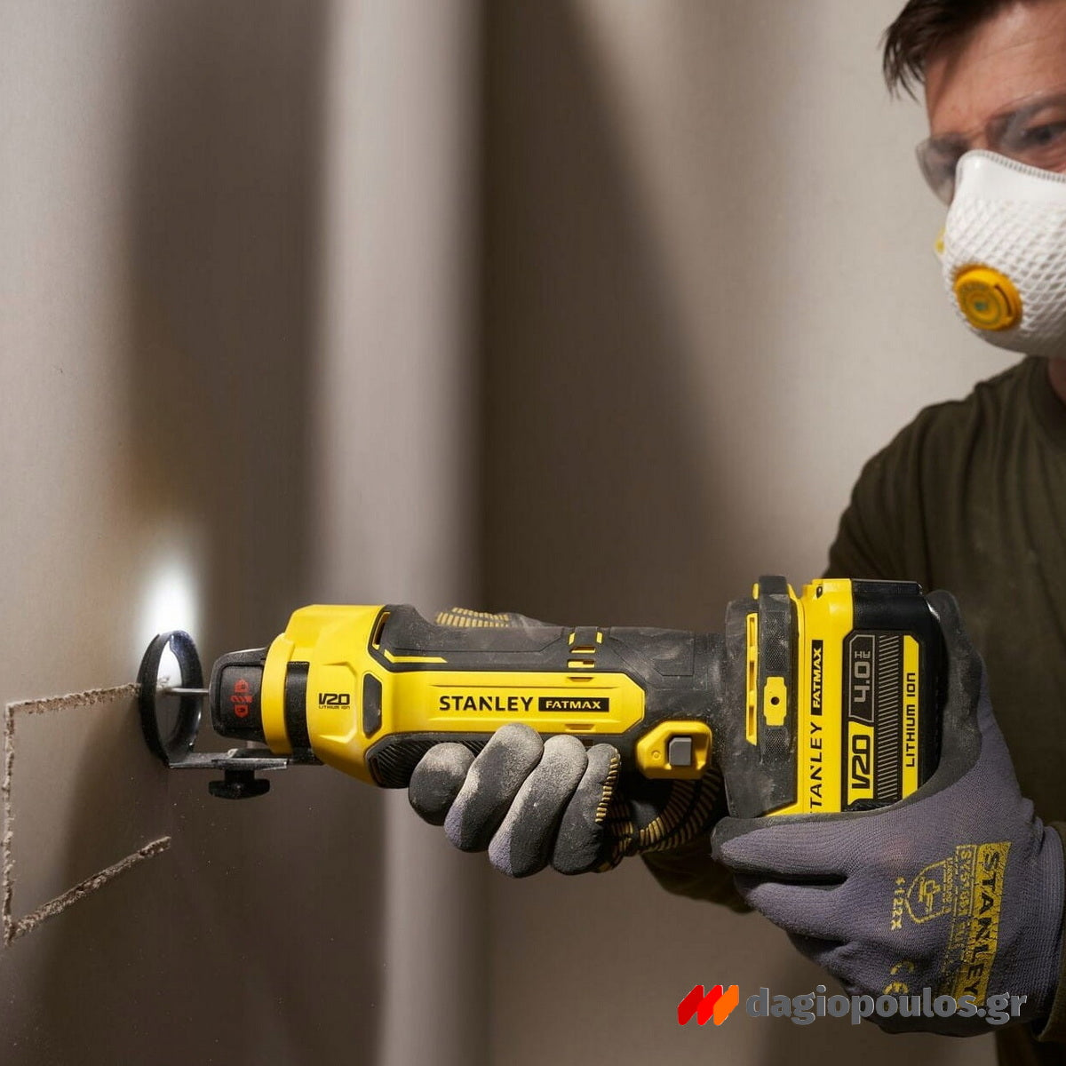 Stanley SFMCE200B-XJ 20V Fatmax Κοπτικό Γυψοσανίδας Μπαταρίας 18V Li-Ion SOLO