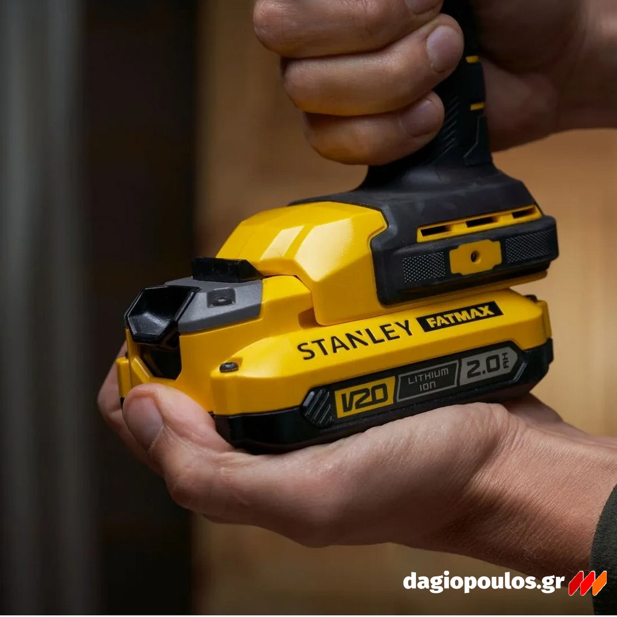 Stanley SFMCL050B-XJ V20 Fatmax Φακός Επιθεώρησης & Εργασίας Μπαταρίας Περιστρεφόμενης Κεφαλής 18V Li-Ion 700 Lumens SOLO