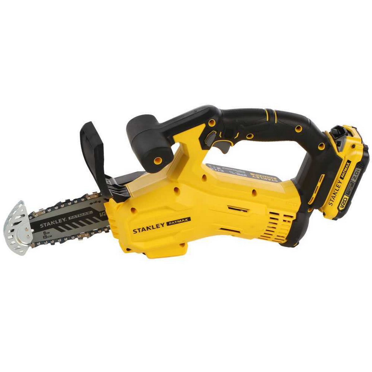 Stanley SFMCPS415D1-QW Fatmax®20V Αλυσοπρίονο Μπαταρίας 18V Li-Ion 15cm Με Μπατ.2.0Ah - Φορτιστή