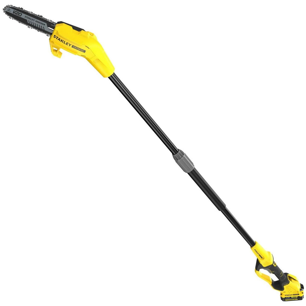 Stanley SFMCPS620M1 20V Fatmax Τηλεσκοπικό Αλυσοπρίονο (Κονταροπρίονο) Μπαταρίας 18V Li-Ion 20cm Με Μπαταρία 4.0Ah