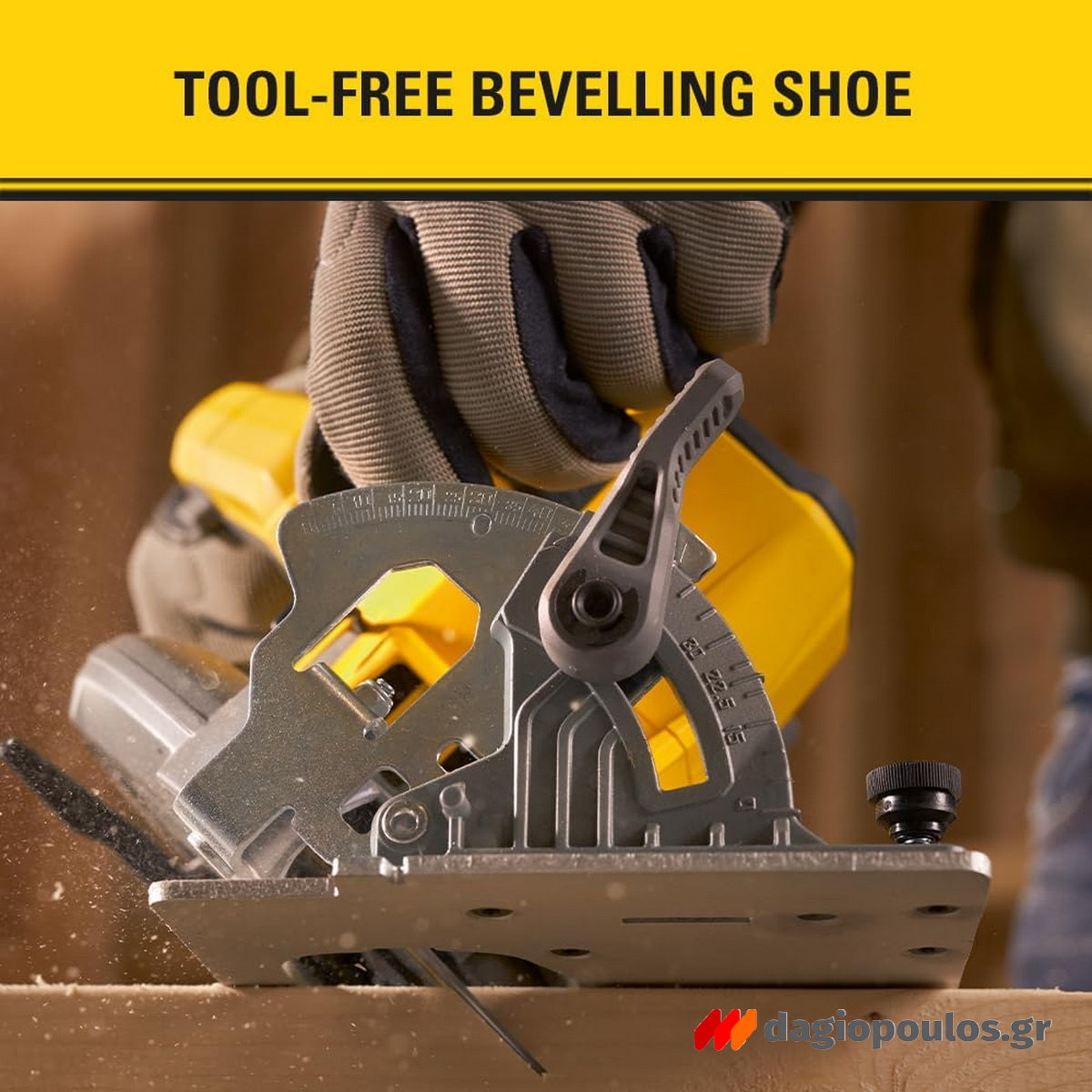 Stanley SFMCS500B-XJ Fatmax®20V Δισκοπρίονο 18V Li-Ion 165mm SOLO Χωρίς Μπαταρία