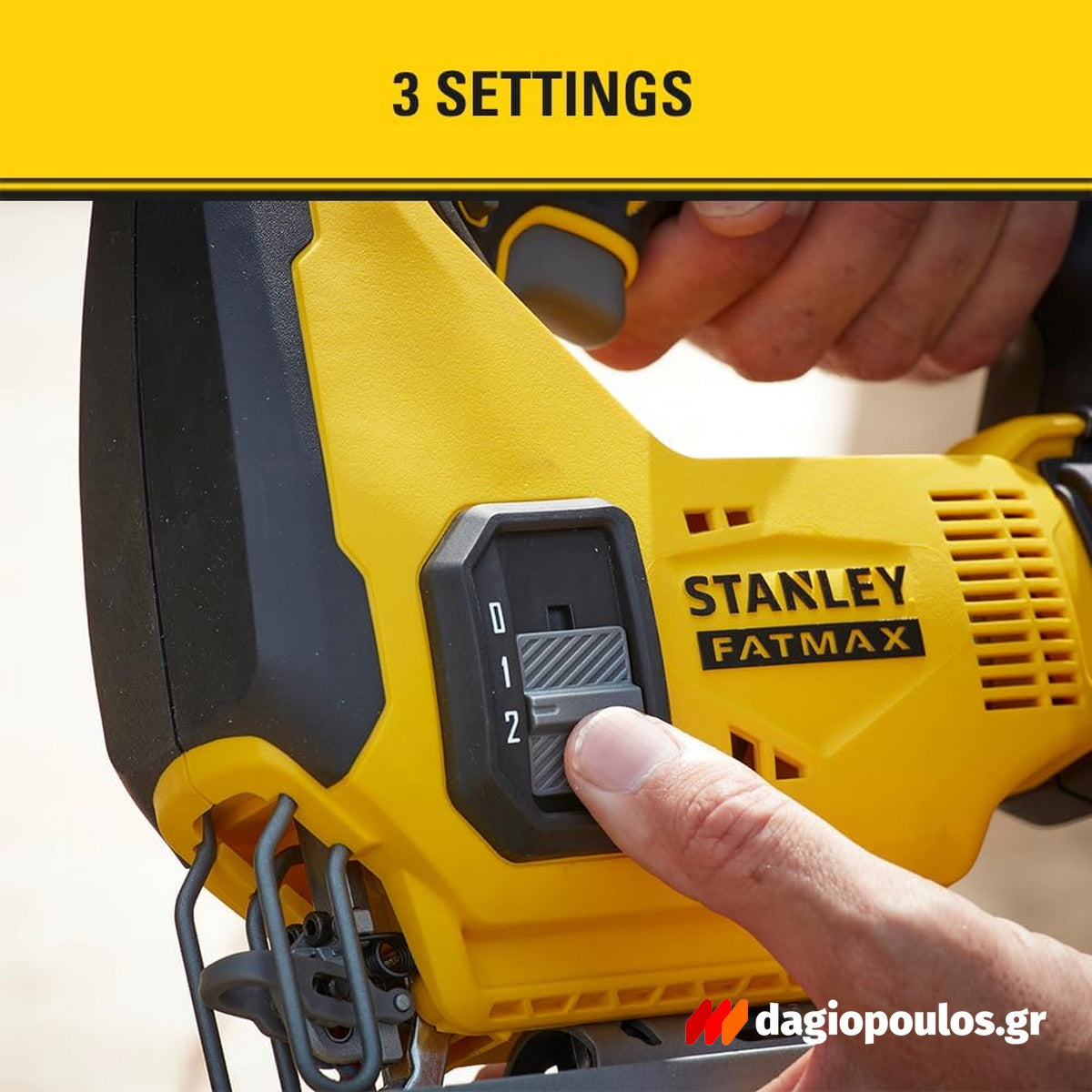 Stanley SFMCS600M2K-QW V20 Σέγα Μπαταρίας 18V Li-Ion Με 2 Μπατ.4.0Ah - Φορτιστή - Βαλίτσα