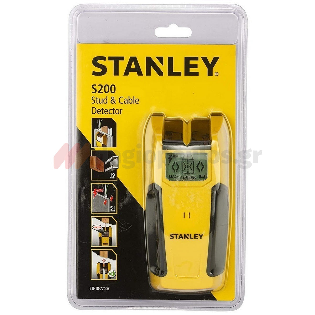 Stanley STHT0-77406 S200 Ανιχνευτής Μετάλλων Ξύλων Καλωδίων