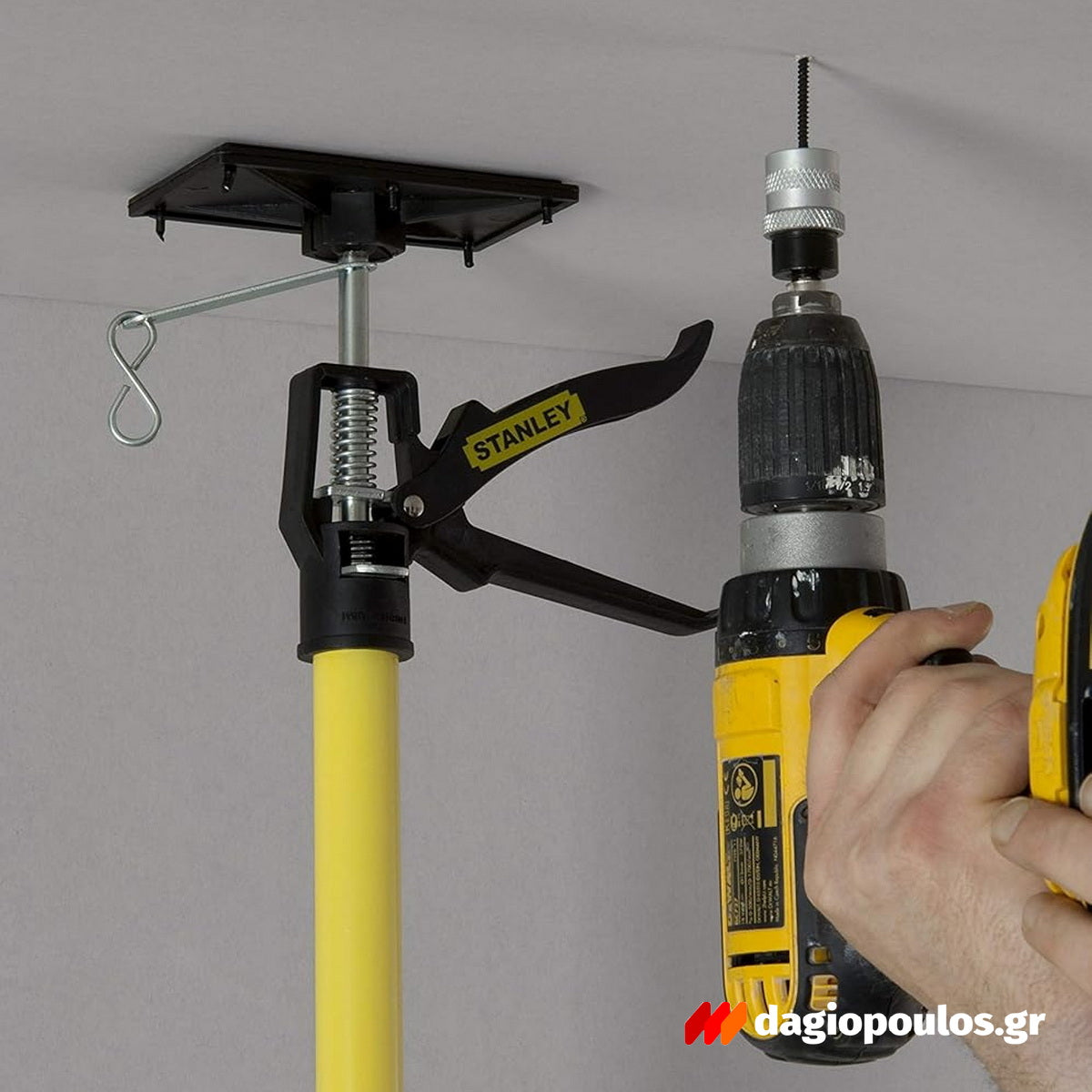 Stanley STHT1-05932 Τηλεσκοπική Ρυθμιζόμενη Μπάρα Στήριξης & Στερέωσης 114cm-289cm
