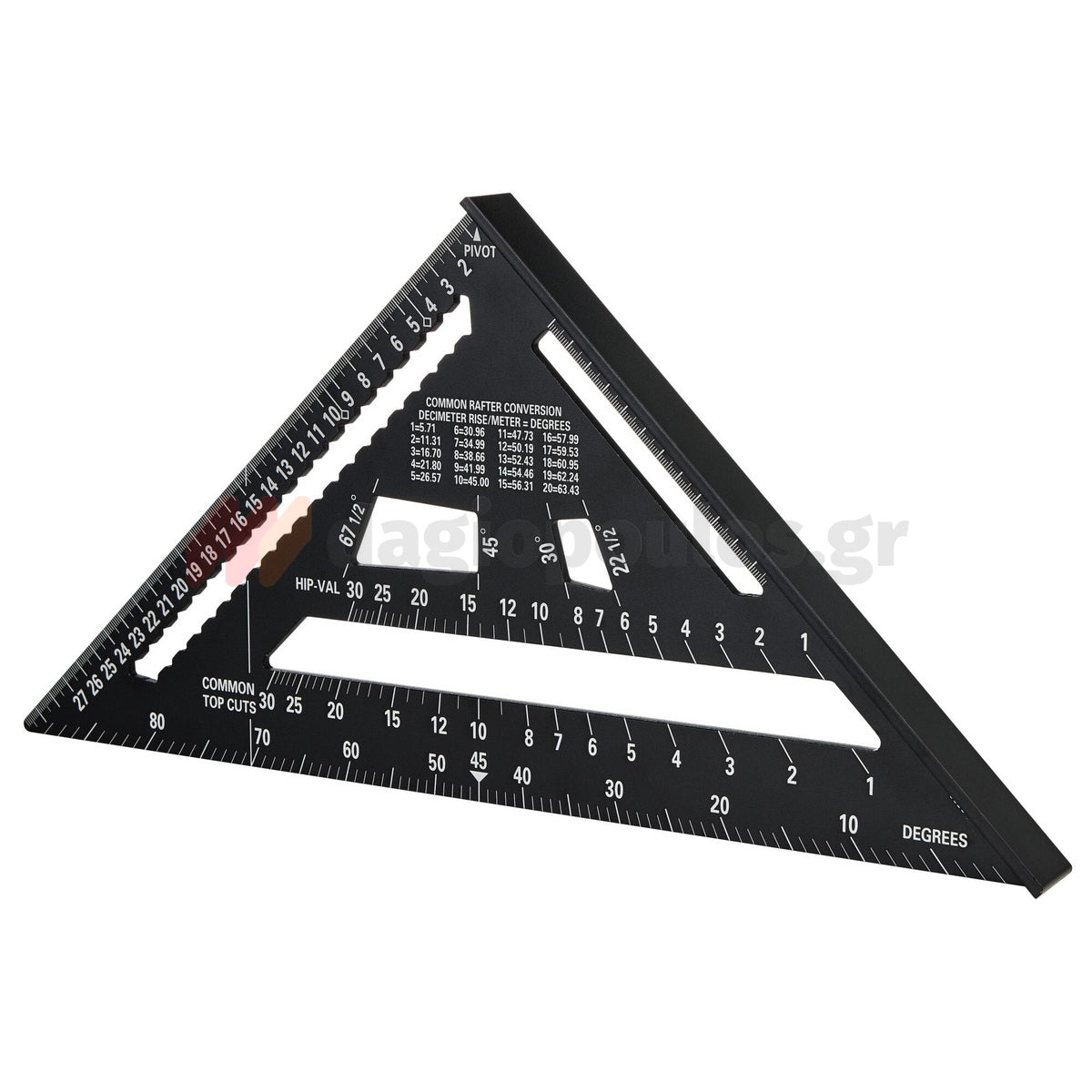 Stanley STHT46102-0 FATMAX® QUICKSQUARE® Επαγγελματικός Χάρακας - Τρίγωνο - Γωνιόμετρο Μέτρησης & Σχεδιασμού Αλουμινίου 300mm