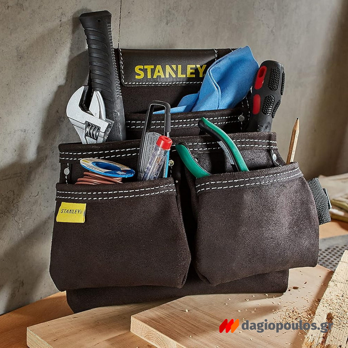 Stanley STST1-80116 Εργαλειοθήκη Δερμάτινη Για Ζώνη Μέσης