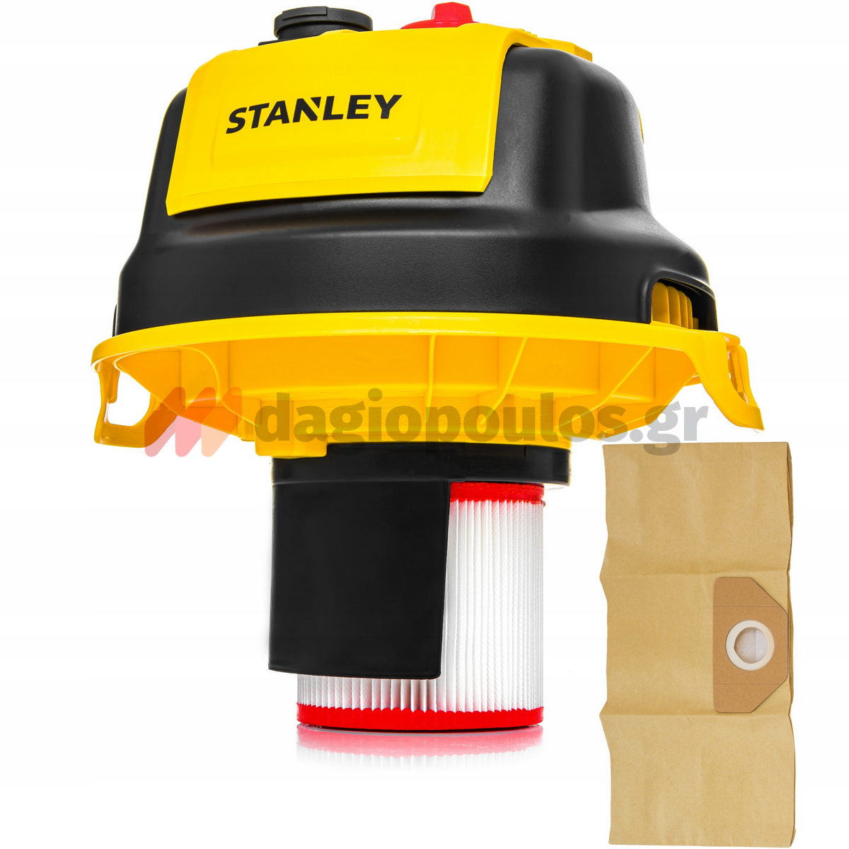 Stanley SXVC20XTE Επαγγελματική Ηλεκτρική Σκούπα Υγρών / Στερεών 1400W Με Δοχείο 20Ltr