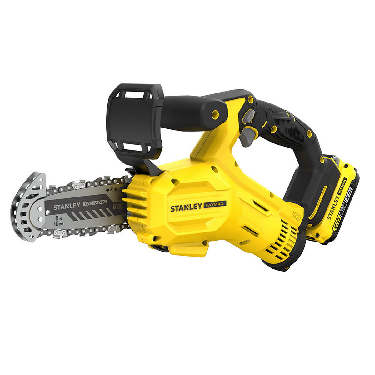Stanley SFMCPS415D1-QW Fatmax®20V Αλυσοπρίονο Μπαταρίας 18V Li-Ion 15cm Με Μπατ.2.0Ah - Φορτιστή