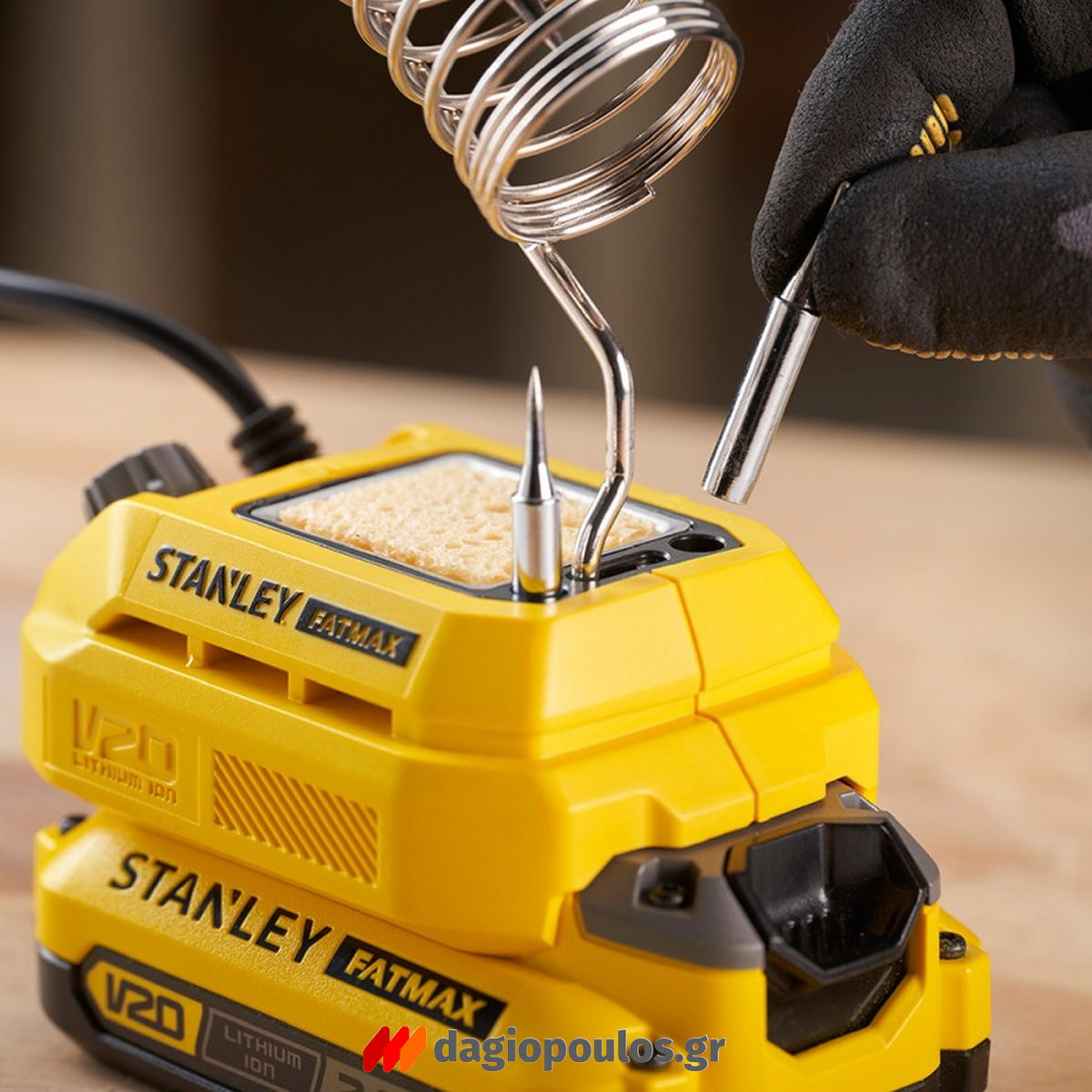 Stanley SFMCE040-XJ V20 Επαγγελματικό Κολλητήρι Ηλεκτρονικών Μπαταρίας 18V LiIon SOLO