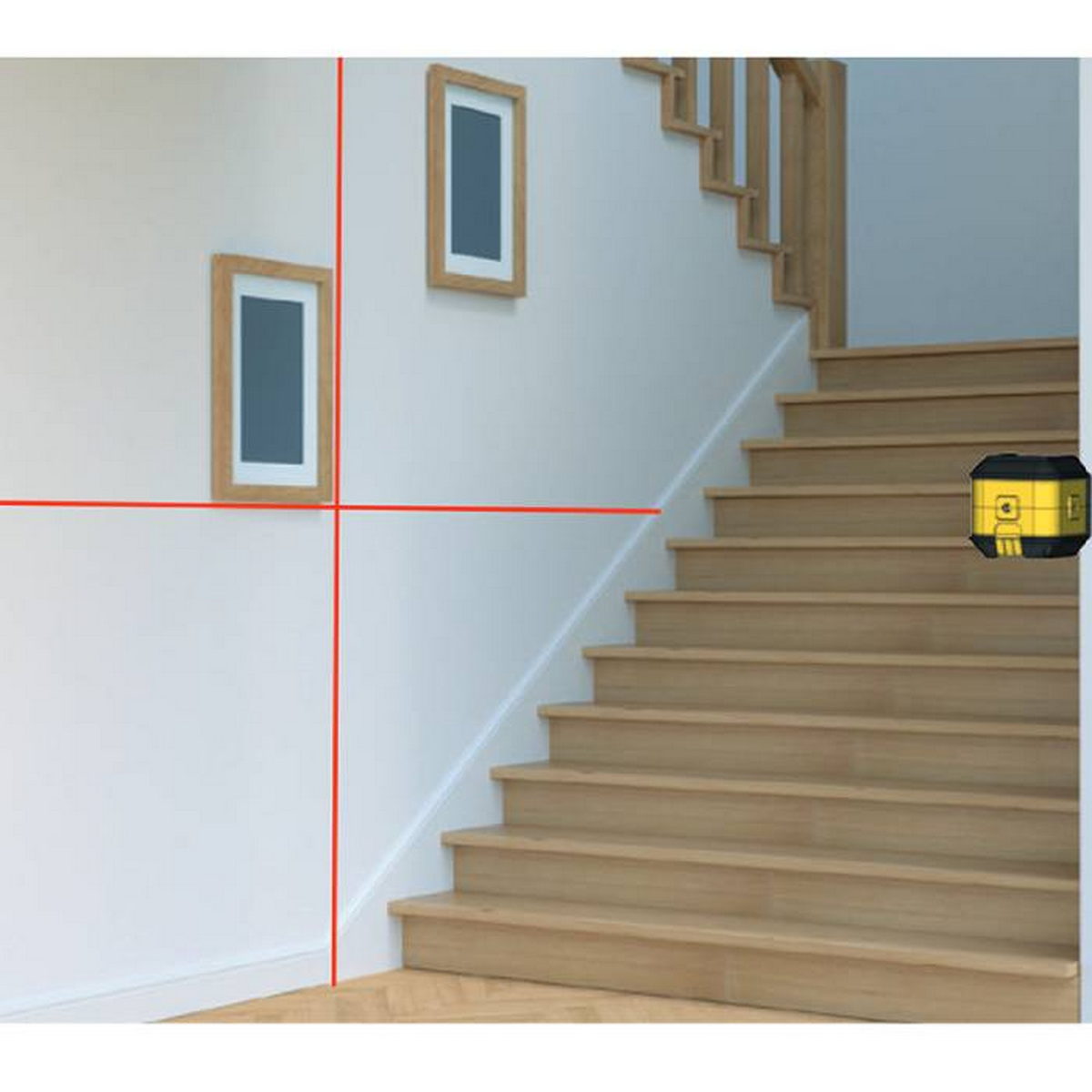 Stanley STHT77498-1 CUBIX Αλφάδι Laser Κόκκινης Γραμμής Σταυρού