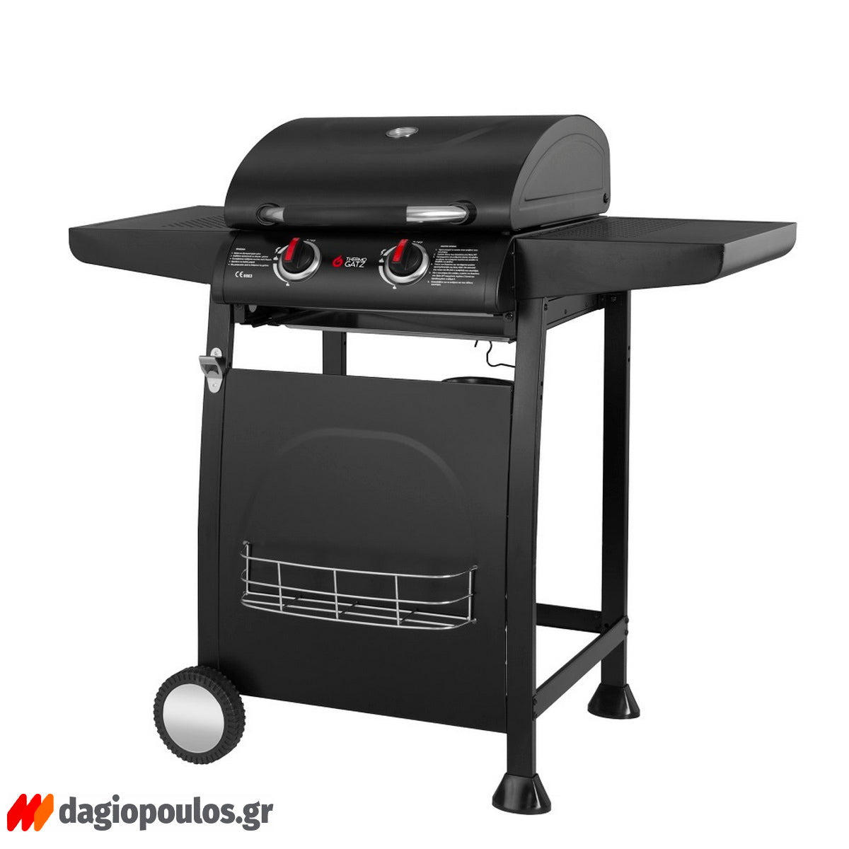 Thermogatz GS GRILL LITE 2 BBQ Ψησταριά Υγραερίου 2 Εστιών 6kW