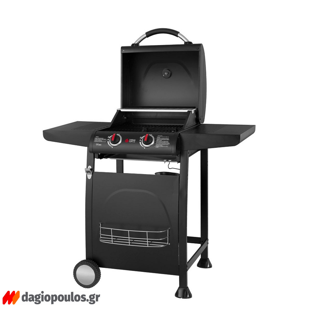 Thermogatz GS GRILL LITE 2 BBQ Ψησταριά Υγραερίου 2 Εστιών 6kW
