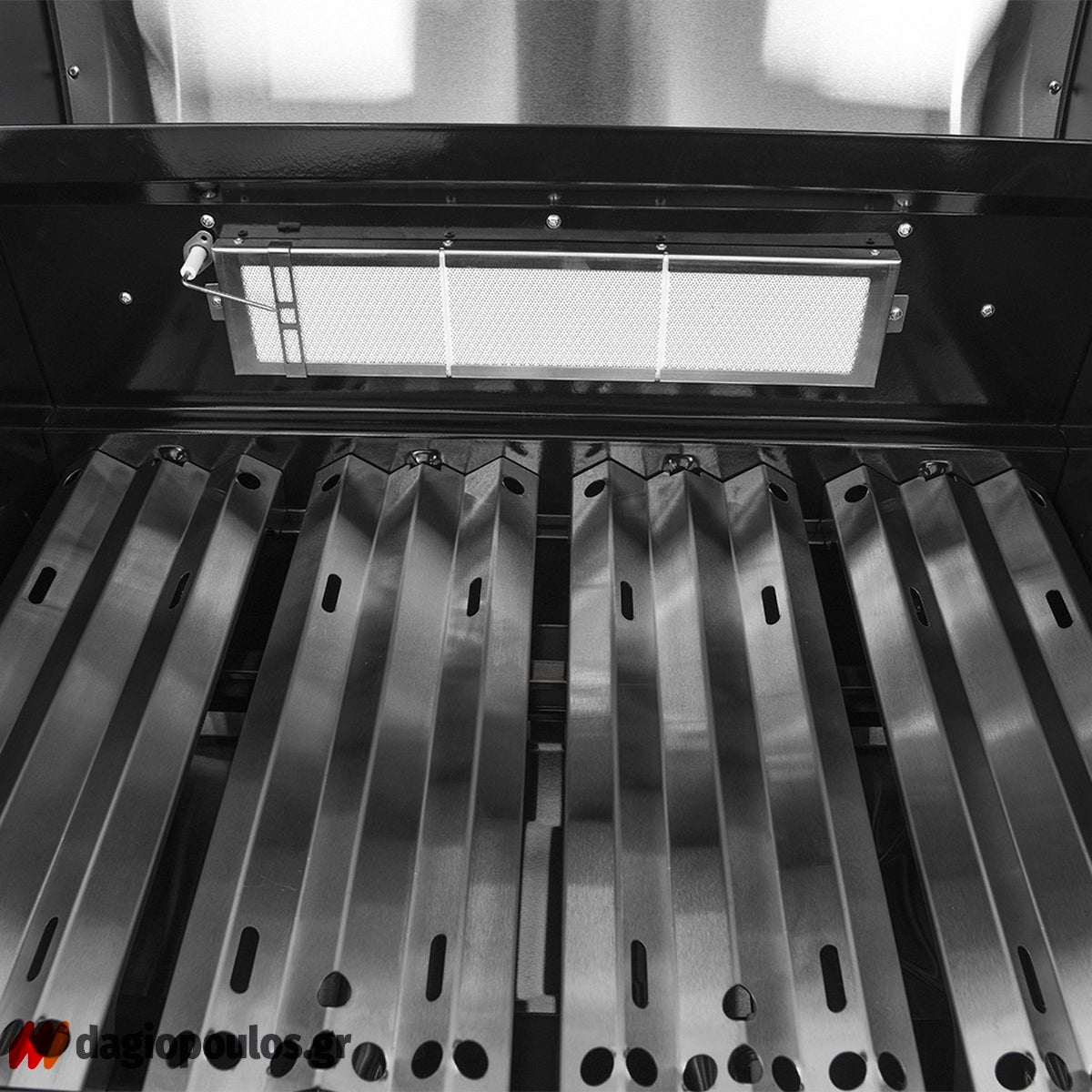Thermogatz GS GRILL SUPERIOR ΙΝΟΧ BBQ Ψησταριά Υγραερίου 4+1+1 Εστιών 21kWkW