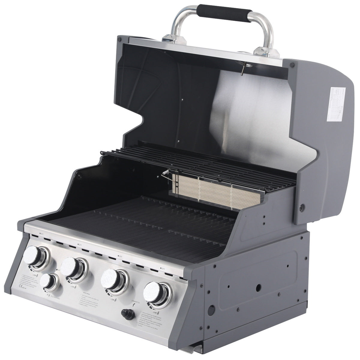 Thermogatz SEMI-PROF TGH-BI-M61 BBQ Ψησταριά Υγραερίου 4+1 Εστιών 17.5kW