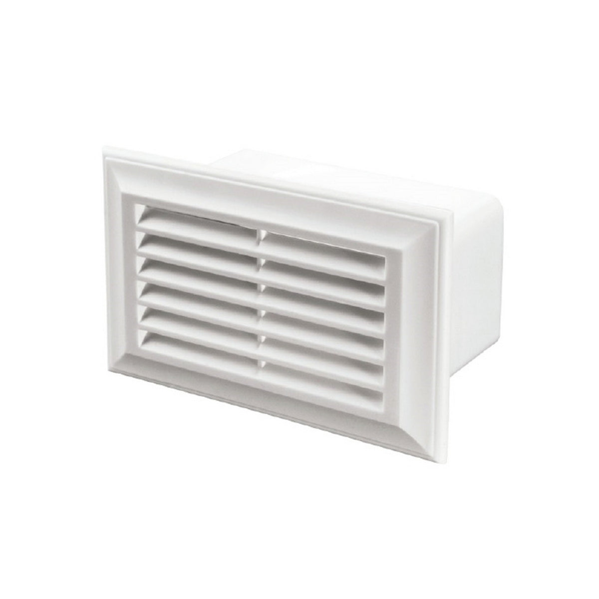 Vents Καπάκι Σχάρα Εξαερισμού Πλαστικό Για Σωλήνα 110mm x 55mm ΛΕΥΚΟ