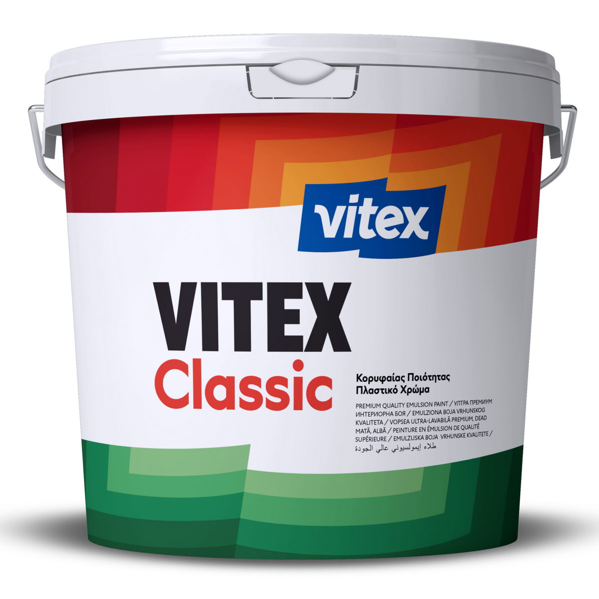 Vitex Classic Πλαστικό Χρώμα Εσωτερικών Τοίχων Υψηλής Ποιότητας Ματ