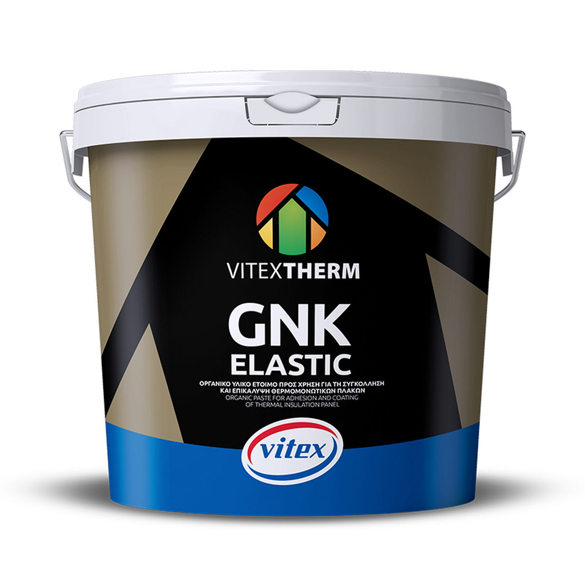 Vitextherm GNK Elastic Οργανική Ινοπλισμένη Ρητινούχα Κόλλα Θερμομονωτικών Πλακών ΛΕΥΚΗ