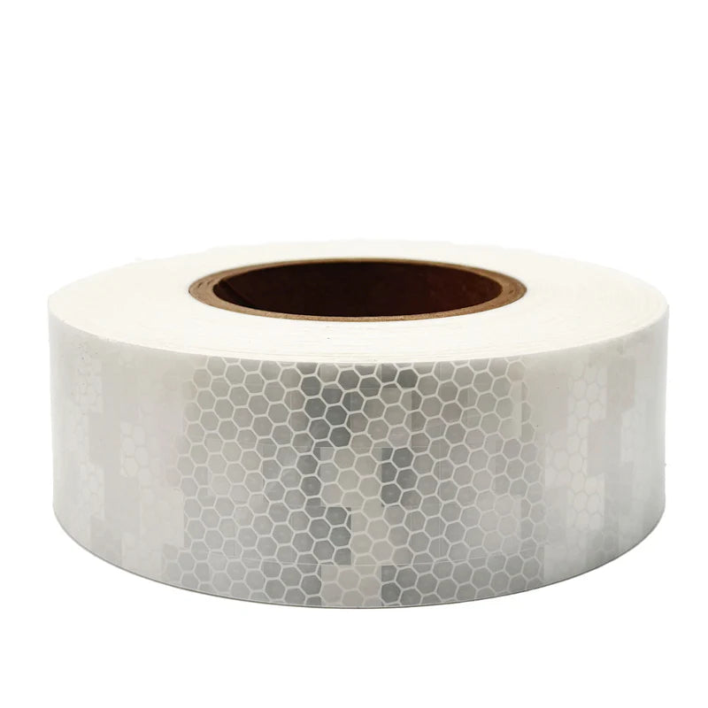 Aντανακλαστική Tαινία Aσφαλείας Reflective Tape 48mmx10mtr Λευκή