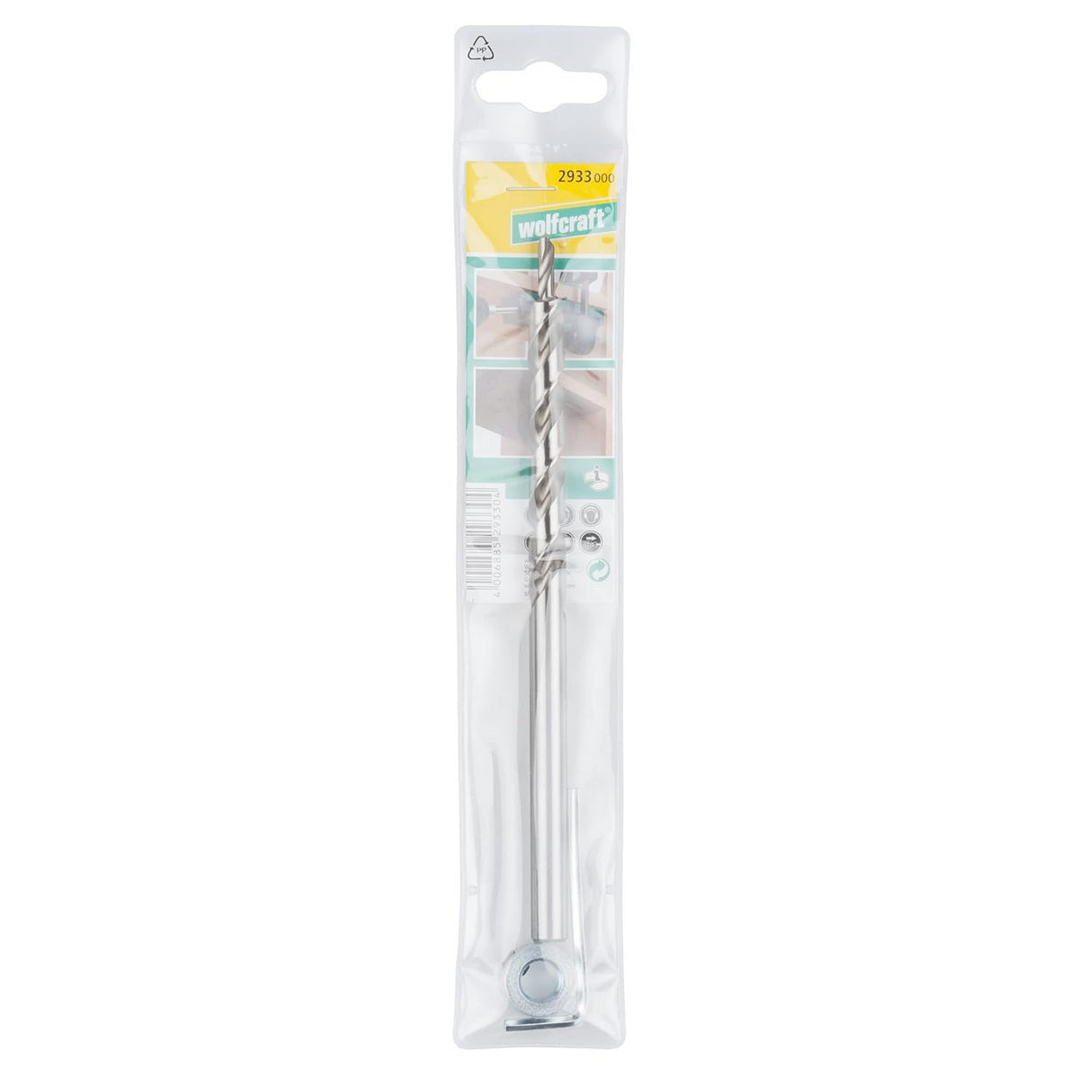 Wolfcraft 2933000 Τρυπάνι HSS 9.5mm με Stop Βάθους