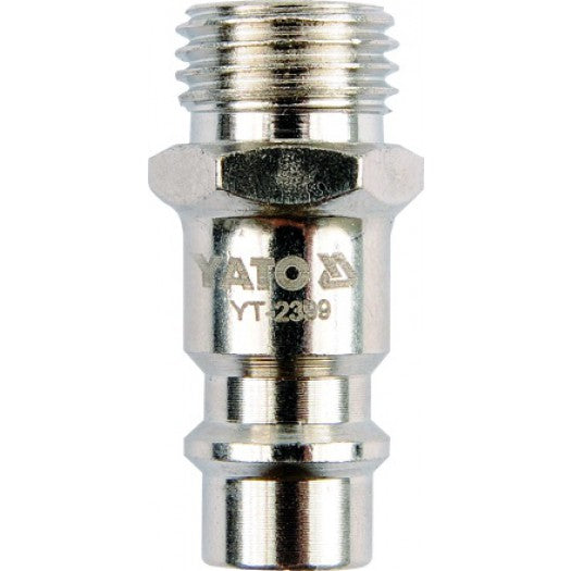 Yato YT-2401 Ταχυσύνδεσμος Αέρος Αρσενικός Με Αρσενικό Βιδωτό 3/8"