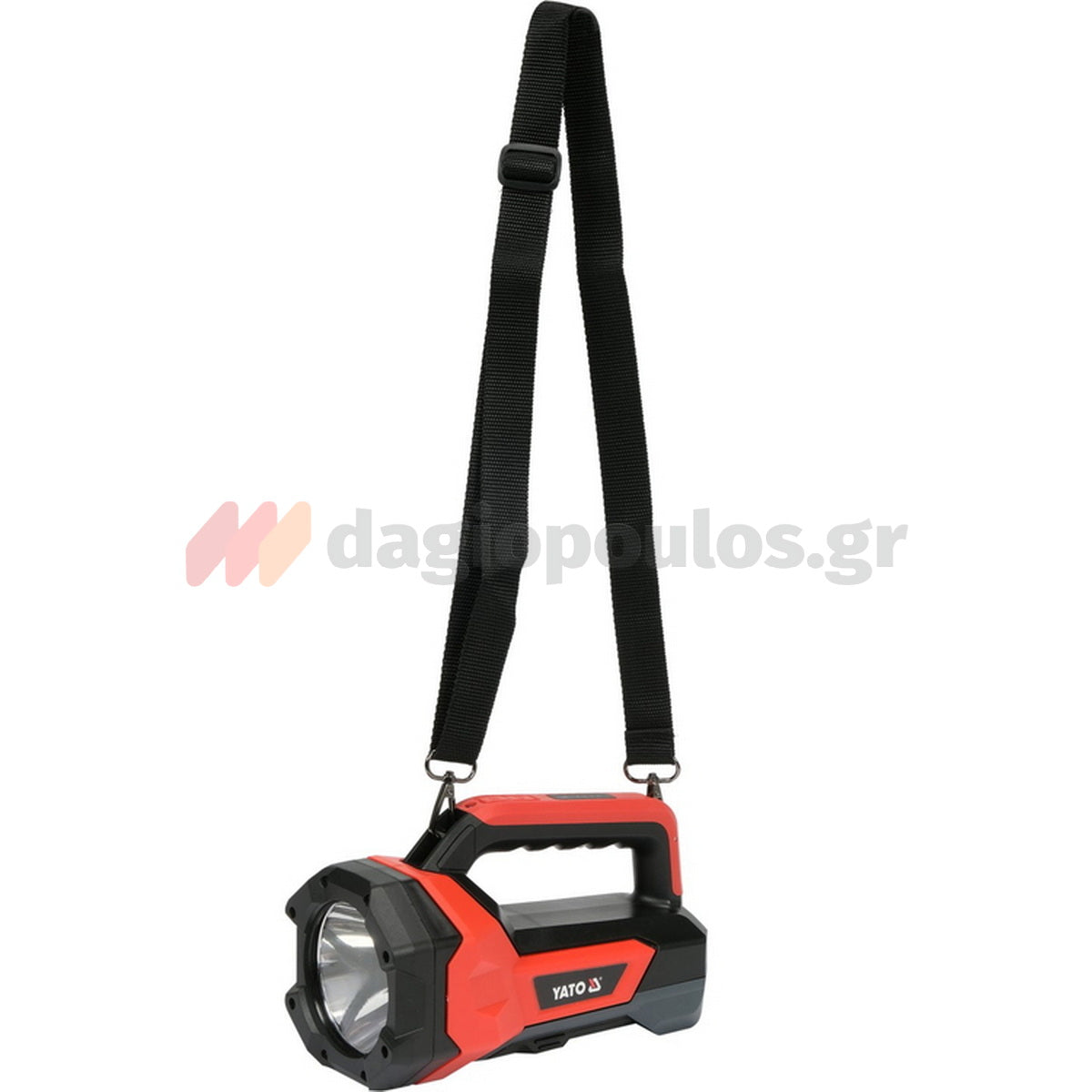 Yato YT-08548 Φακός Χειρός Επαναφορτιζόμενος USB 2 Σε 1 3.7V 1000 Lumens