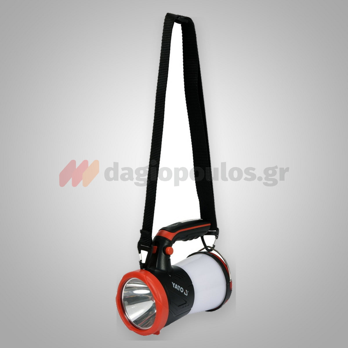 Yato YT-08579 Φακός Χειρός Επαναφορτιζόμενος USB 3 Σε 1 3.7V 530 Lumens