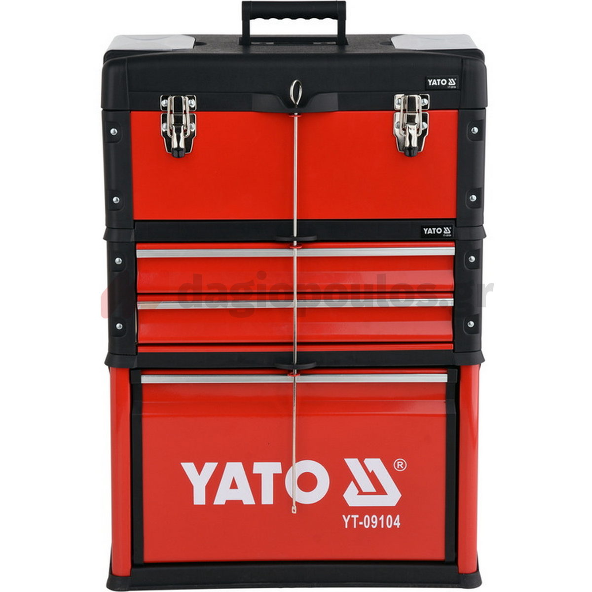 Yato YT-09104 Εργαλειοφόρος Τροχήλατος Με Συλλογή 78 Εργαλείων