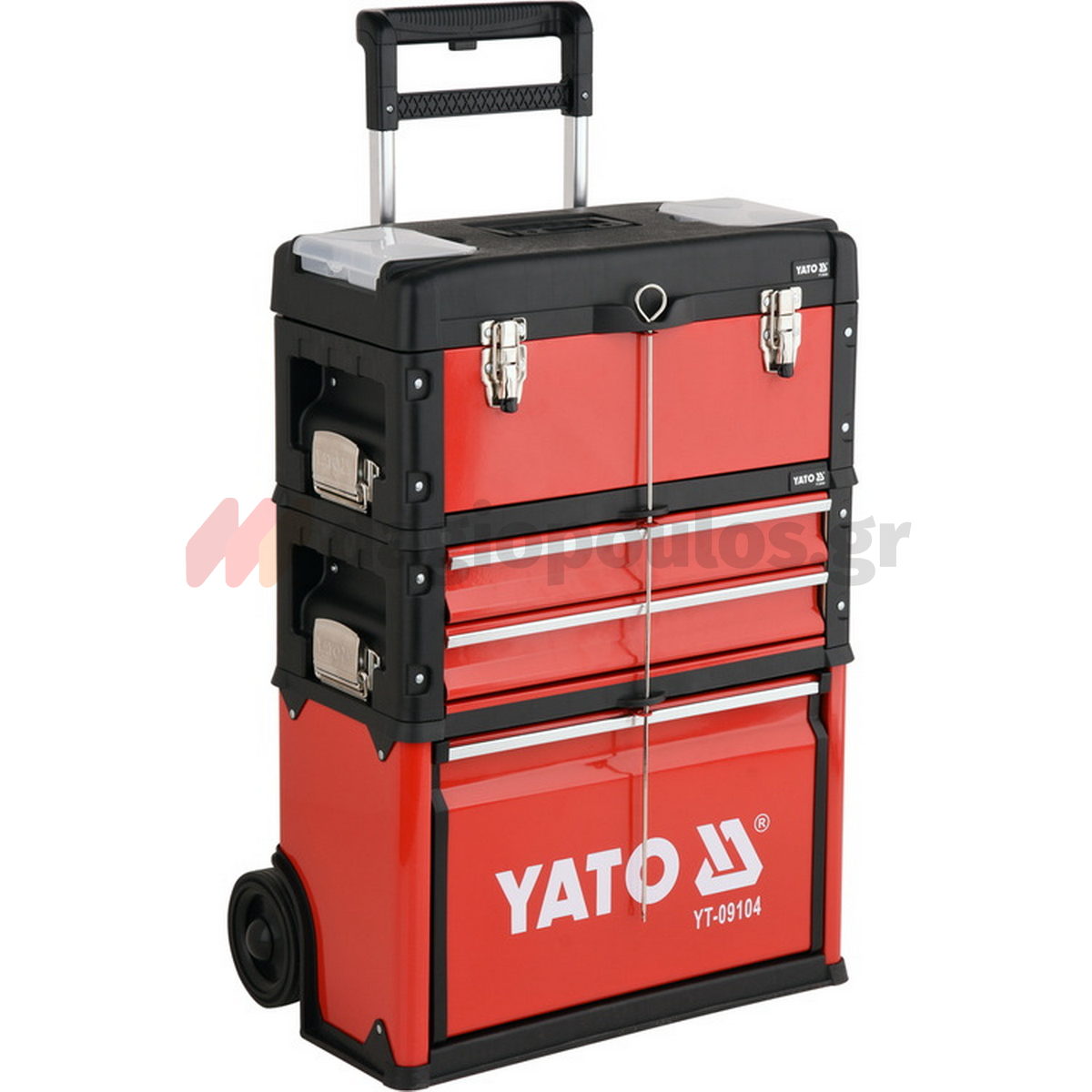 Yato YT-09104 Εργαλειοφόρος Τροχήλατος Με Συλλογή 78 Εργαλείων