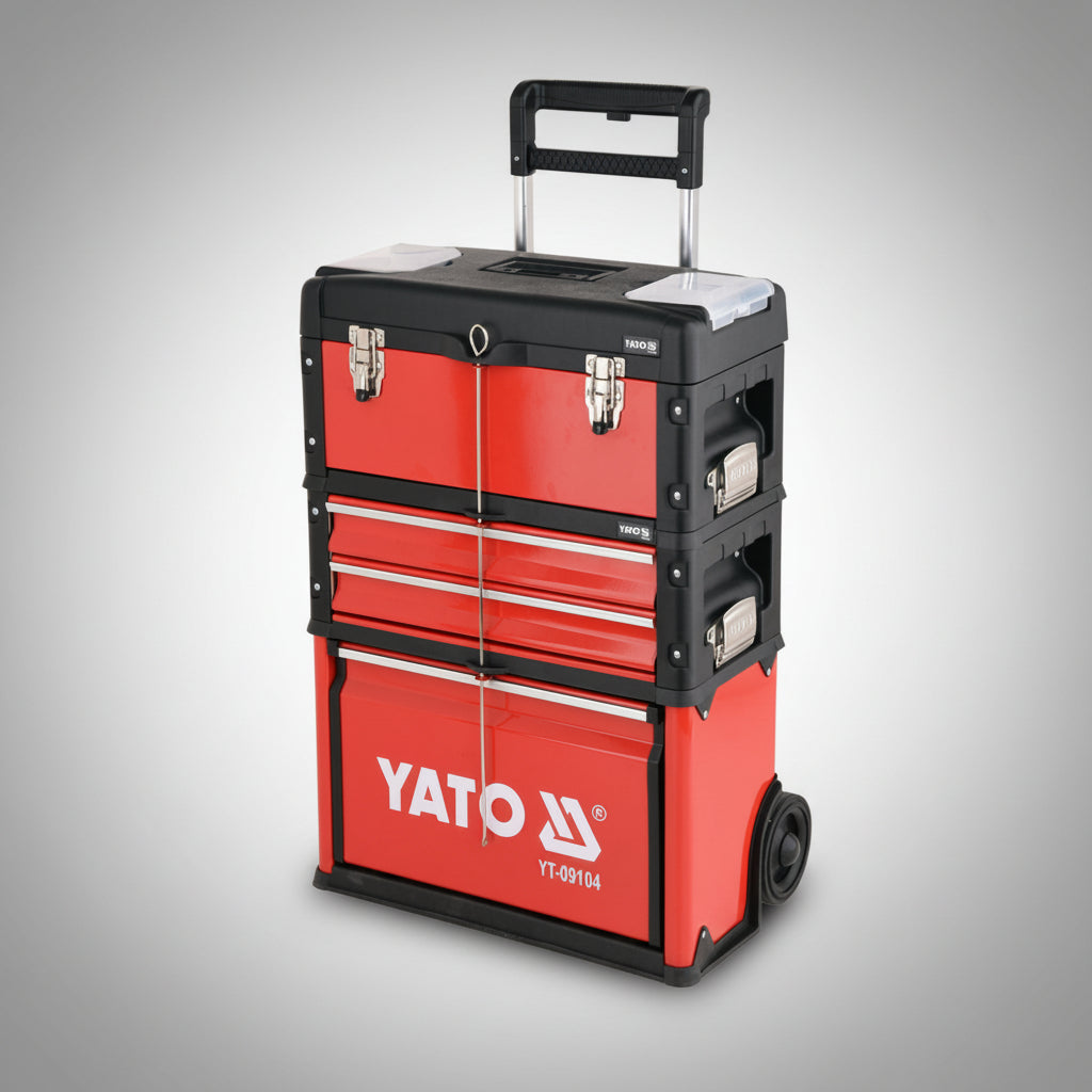 Yato YT-09104 Εργαλειοφόρος Τροχήλατος Με Συλλογή 78 Εργαλείων
