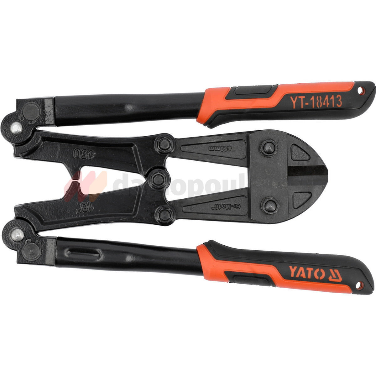 Yato YT-18413 Ψαλίδι Κόφτης Οπλισμού Μπετού & Μεταλλικών Ράβδων (Μπετοψάλιδο) Αναδιπλούμενο 18" 450mm