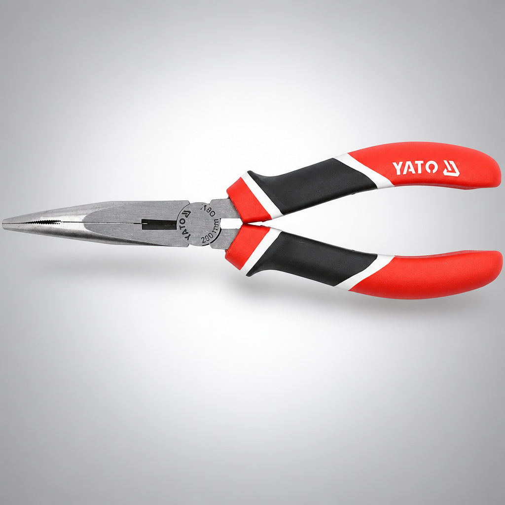 Yato YT-1946 Επαγγελματικό Μυτοτσίμπιδο Κυρτό (Στραβοτσίμπιδο) CrV55 200mm
