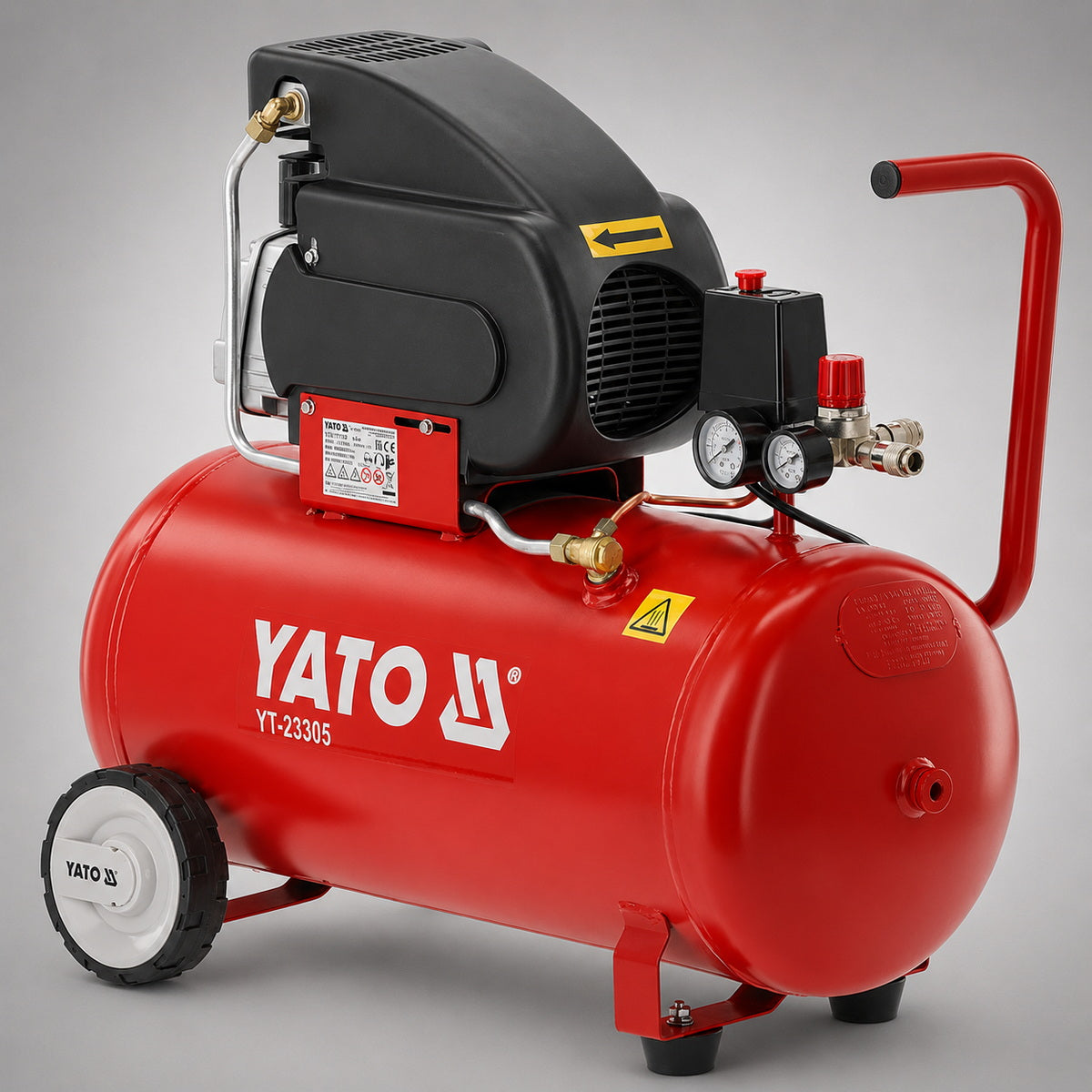 Yato YT-23305 Αεροσυμπιεστής (Κομπρεσέρ Αέρος) 2HP 50Ltr
