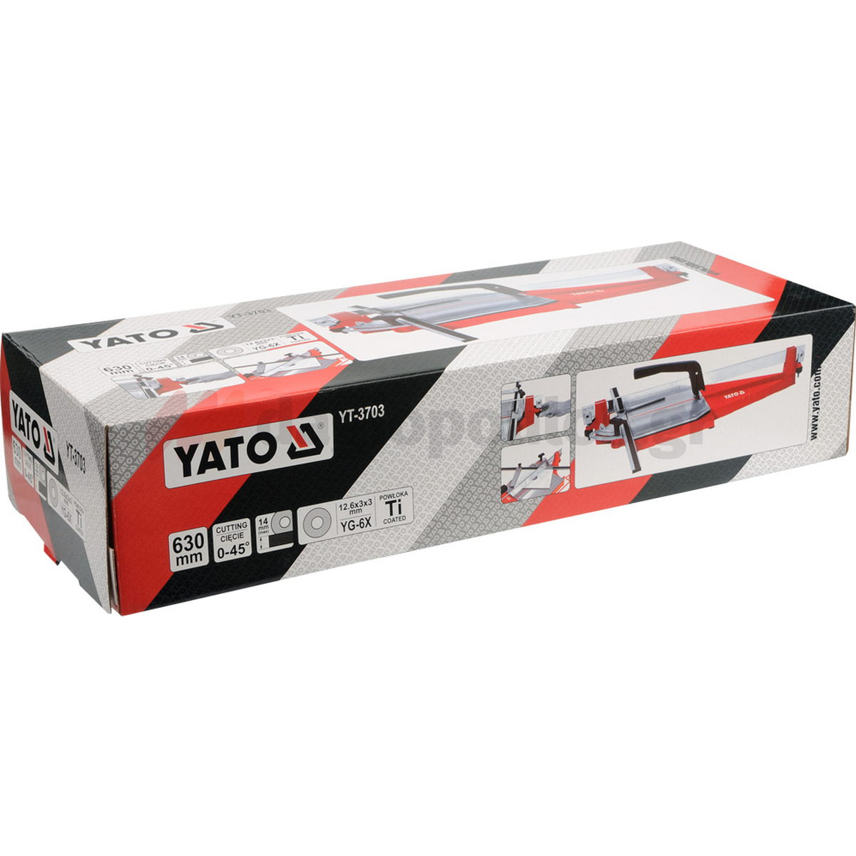 Yato YT-3703 Επαγγελματικός Κόφτης Πλακιδίων Τύπου Sigma 045° 630mm