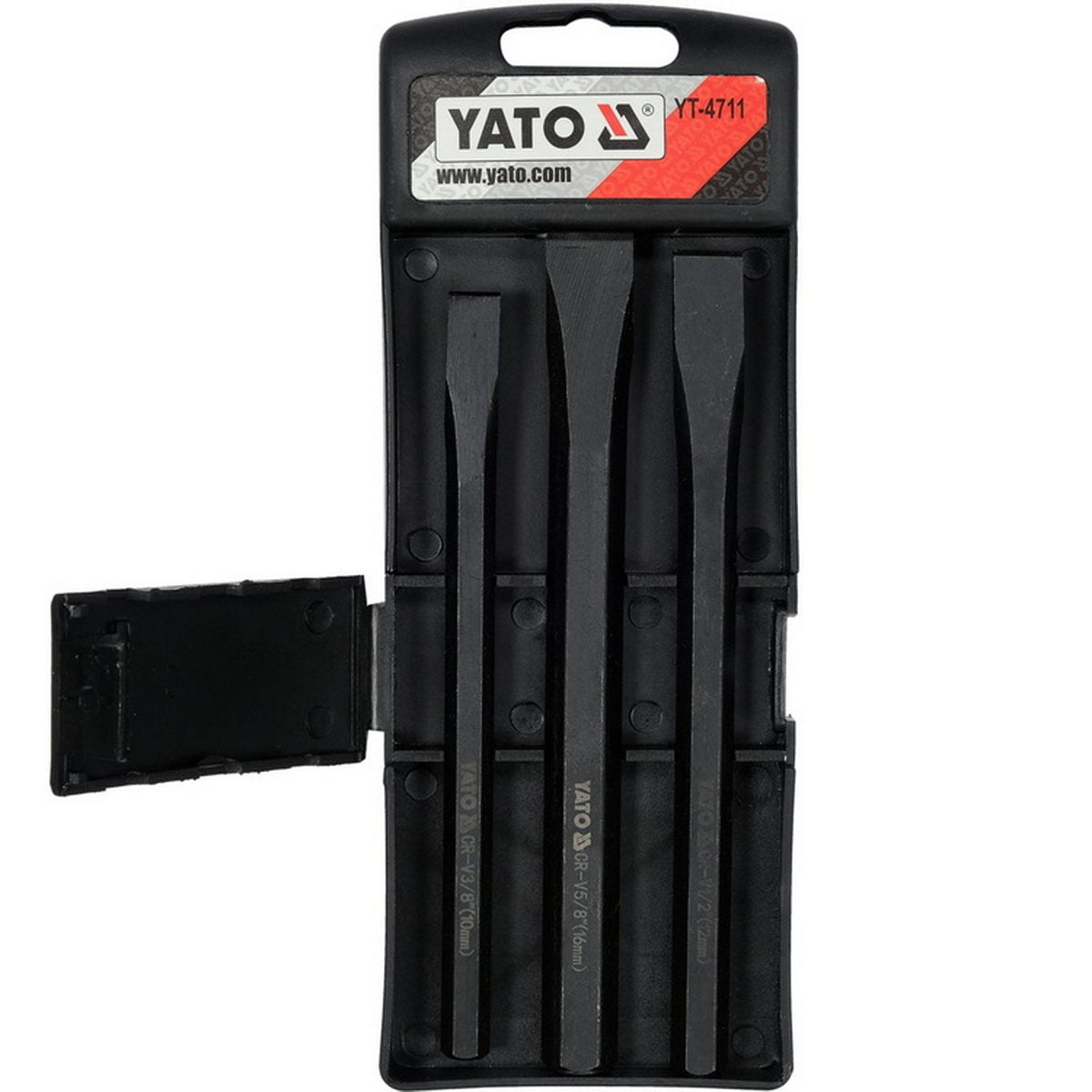 Yato YT-4711 Συλλογή Καλέμια Μηχανουργών Σετ 3 Τεμ