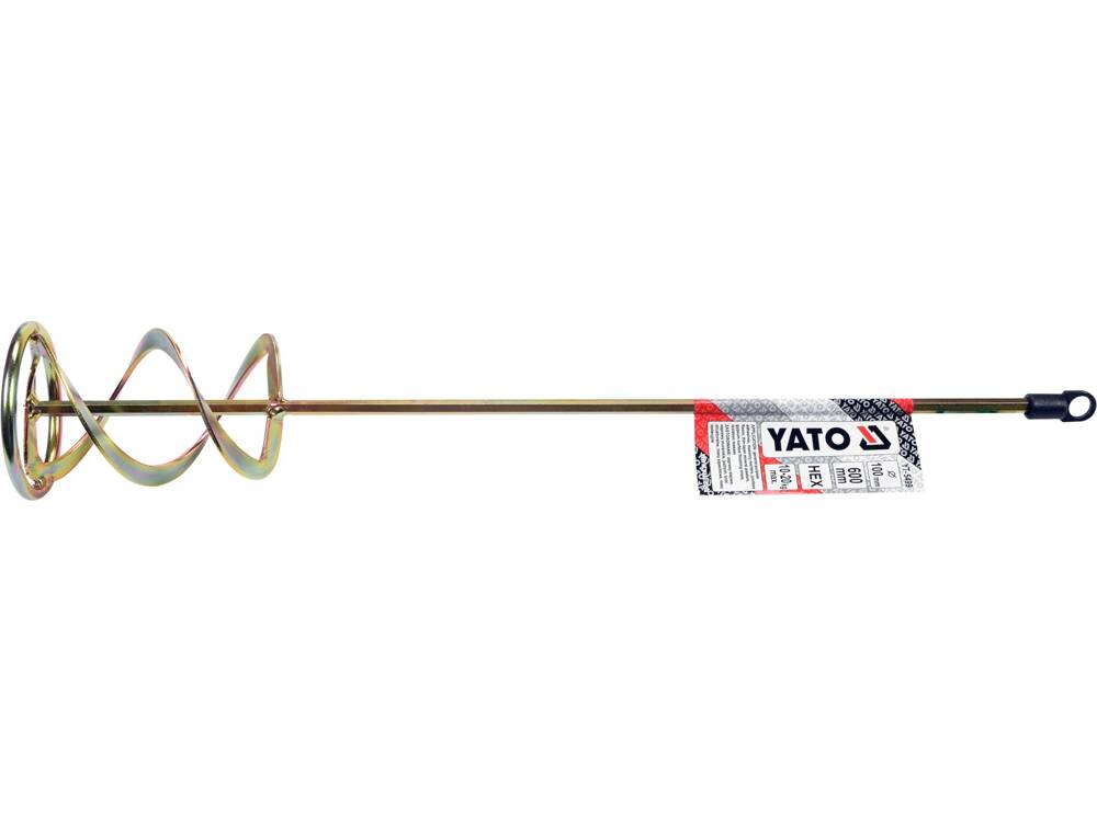 Yato YT-5499 Αναδευτήρας Κονιαμάτων & Χρωμάτων Εξάγωνος 100mm x 600mm
