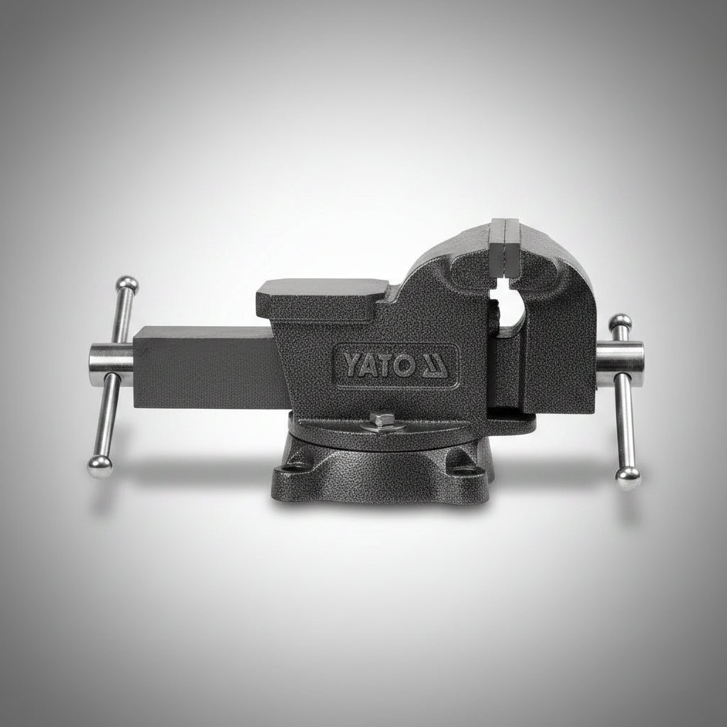 Yato YT-6501 Μέγγενη Πάγκου Επαγγελματικής Χρήσης Περιστρεφόμενη 100mm 7kgr