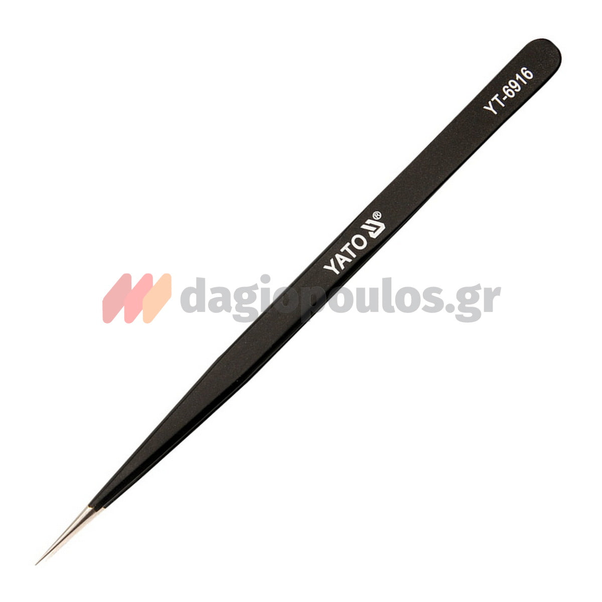Yato YT-6916 Επαγγελματικό Τσιμπιδάκι Ακριβείας Ηλεκτρονικών Ανοξείδωτο 140mm